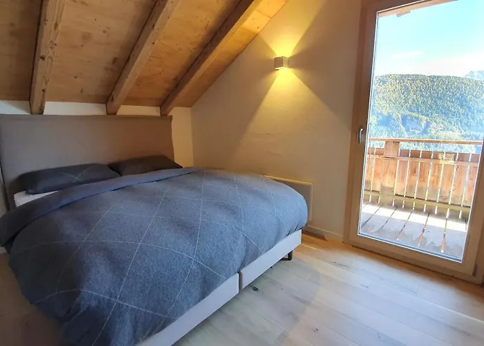 Dağ evi Baumfuchs Direkt An Der Talabfahrt Belalp Blatten bei Naters